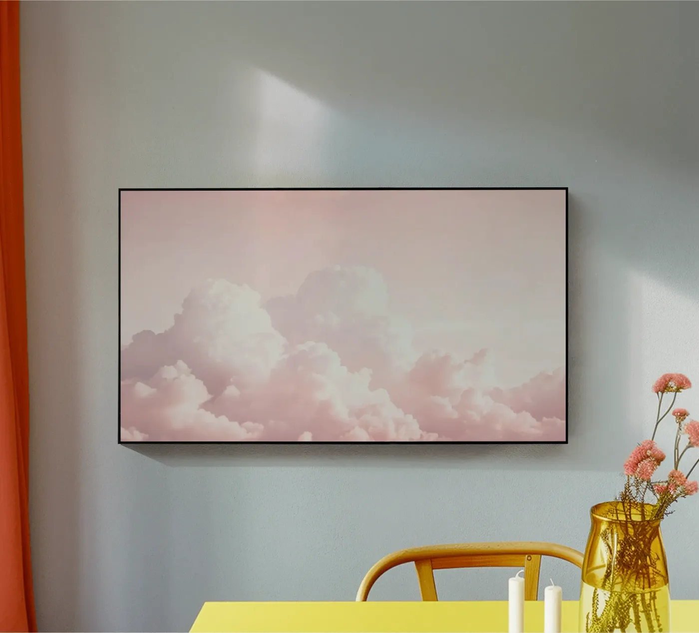 Blush Cloudscape Charm plexiglass da Modern Muse