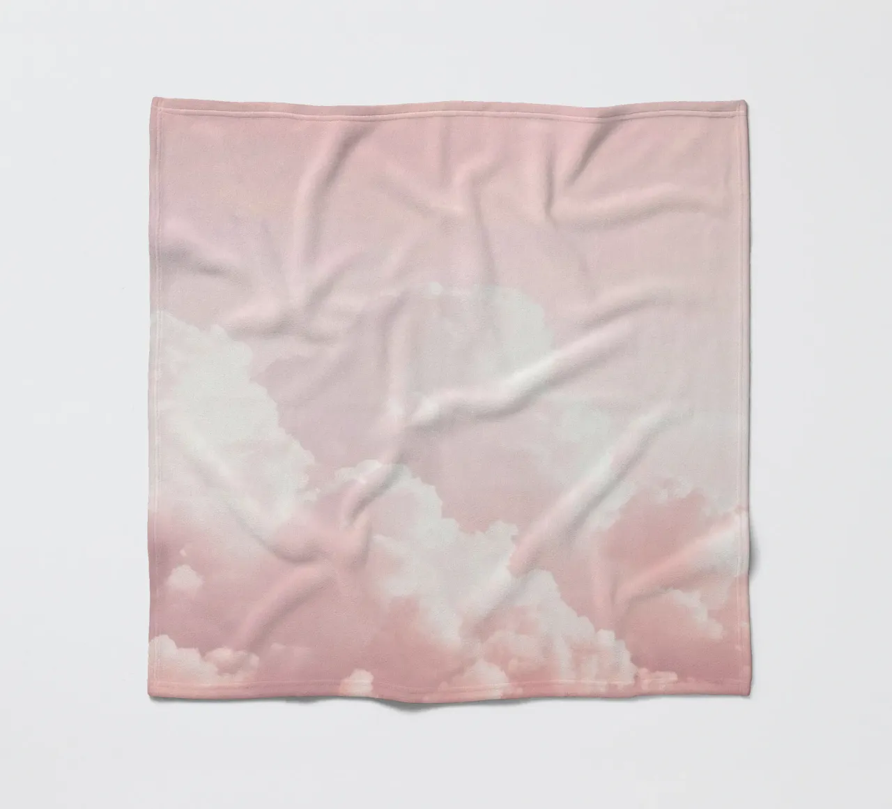Charm Blush Cloudscape coperta in pile da Modern Muse