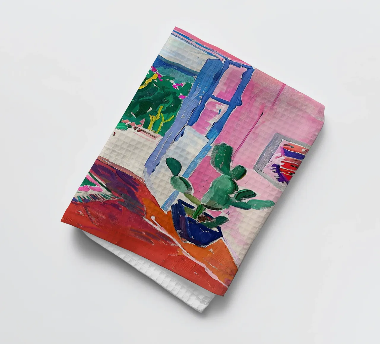 Matisse inspired Open Window tea towel by Euphoria Theresa