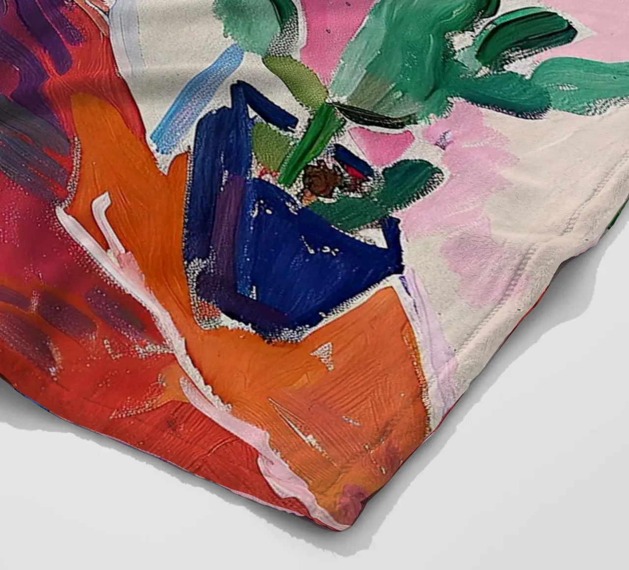 Matisse inspired Open Window fleece blanket by Euphoria Theresa