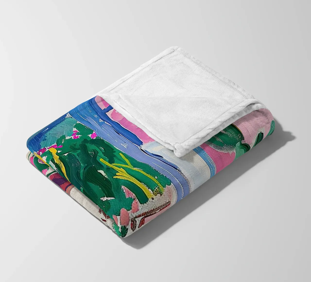 Matisse inspired Open Window fleece blanket by Euphoria Theresa
