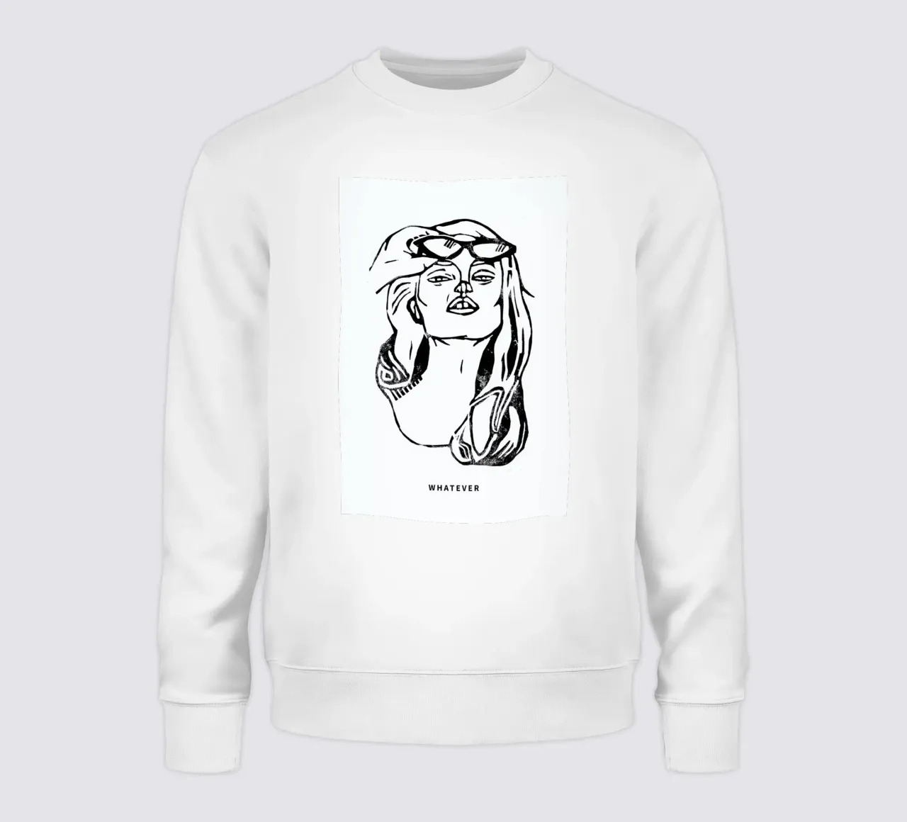 Whatever felpa da GIGI ICÔNE