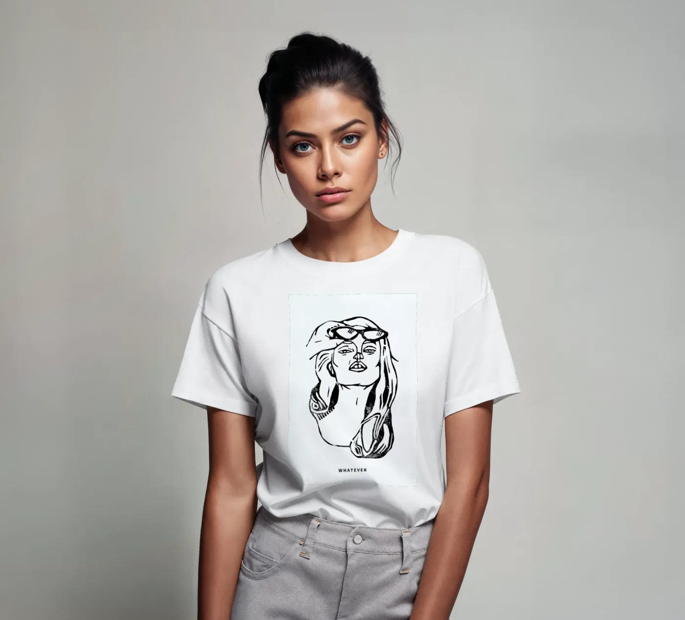 Whatever t-shirt da GIGI ICÔNE