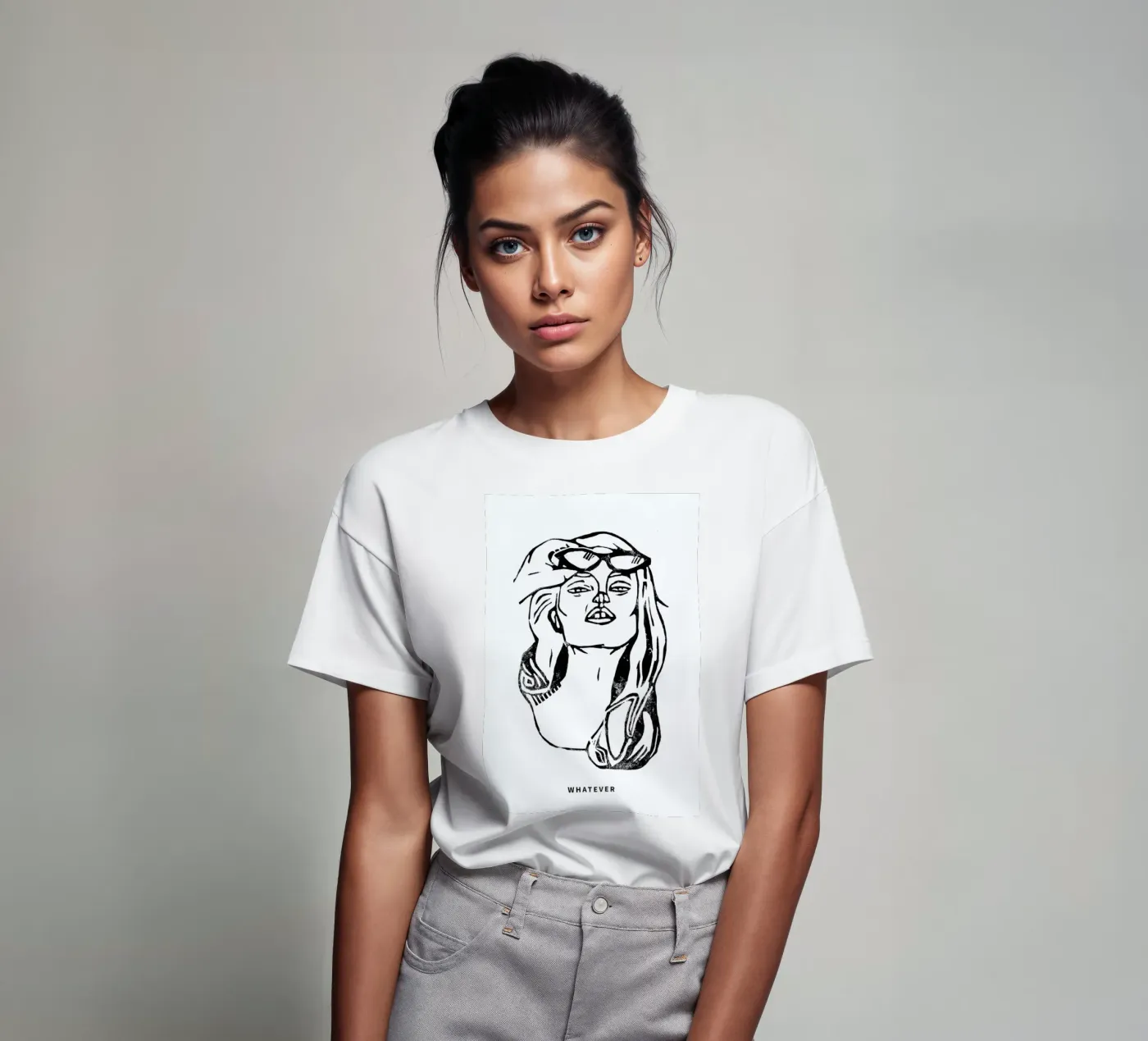 Whatever t-shirt da GIGI ICÔNE