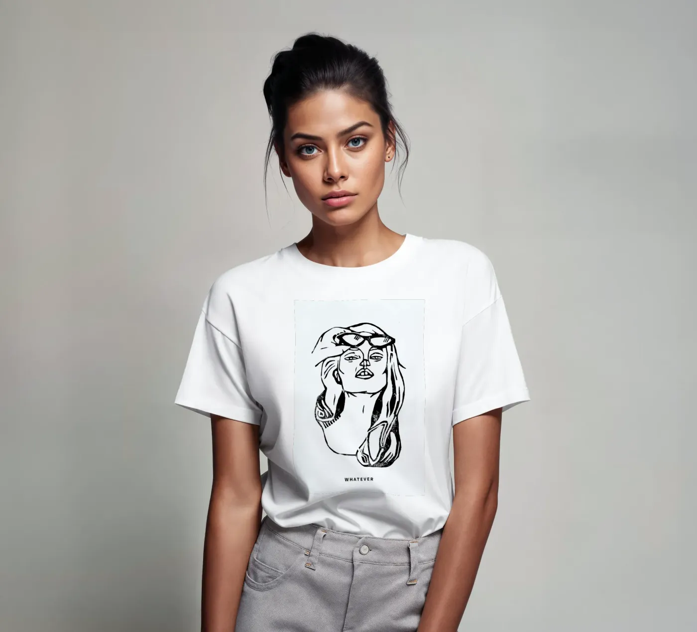 Whatever t-shirt da GIGI ICÔNE