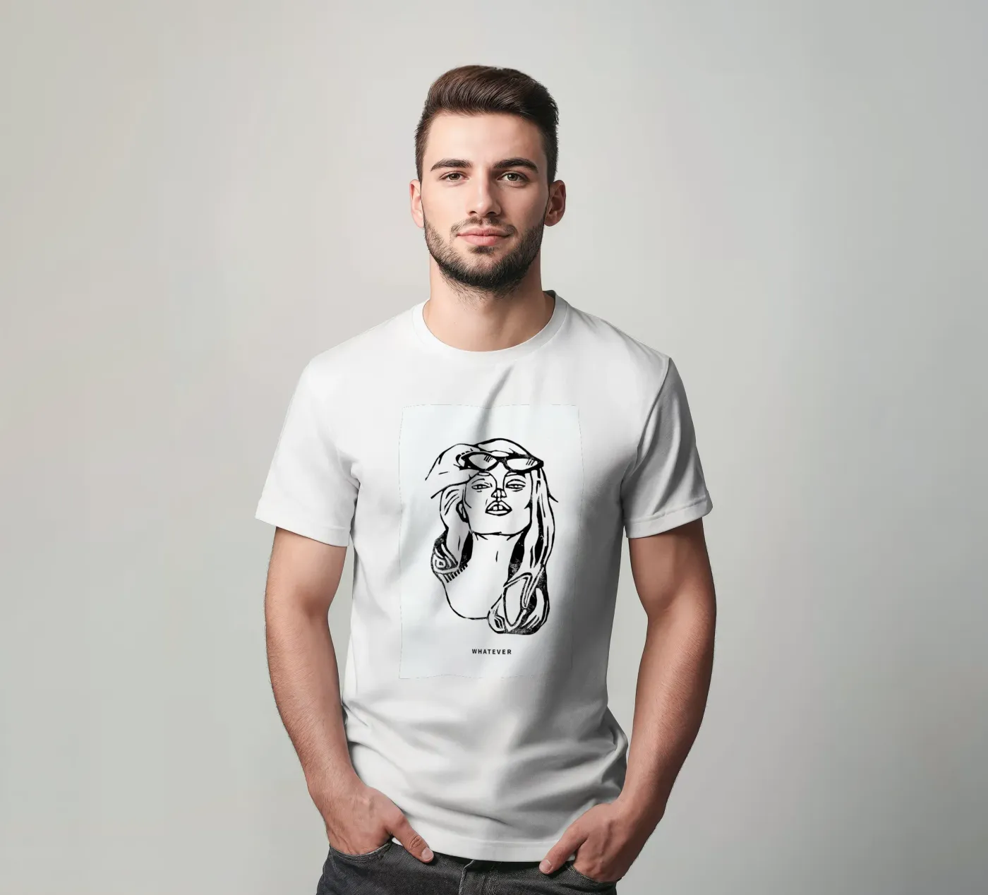 Whatever t-shirt da GIGI ICÔNE