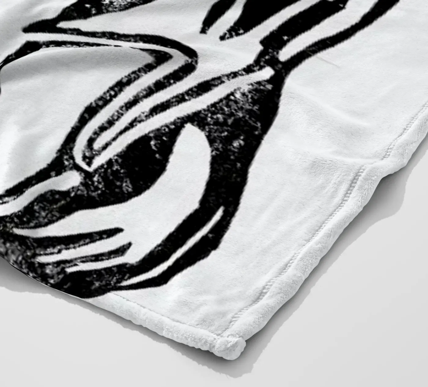 Whatever fleece blanket by GIGI ICÔNE