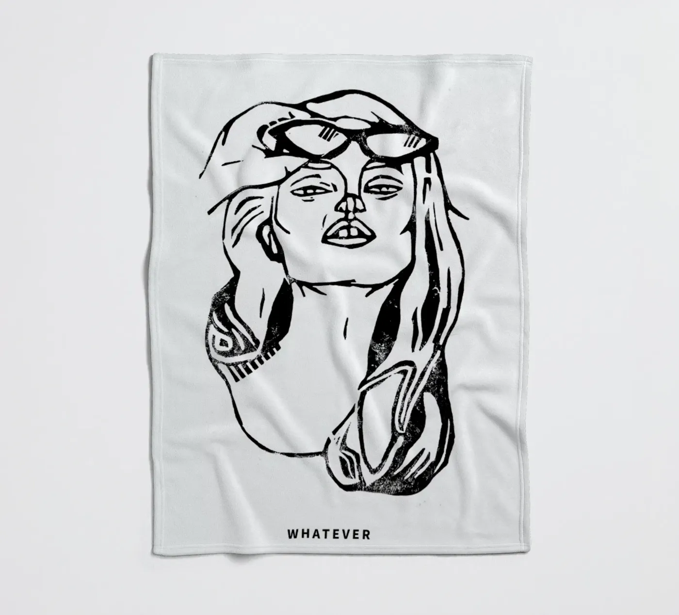 Whatever Fleecedecke von GIGI ICÔNE