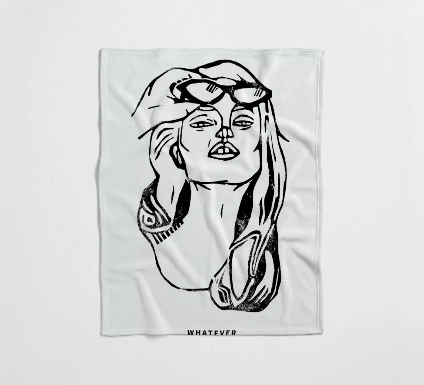 Whatever Fleecedecke von GIGI ICÔNE