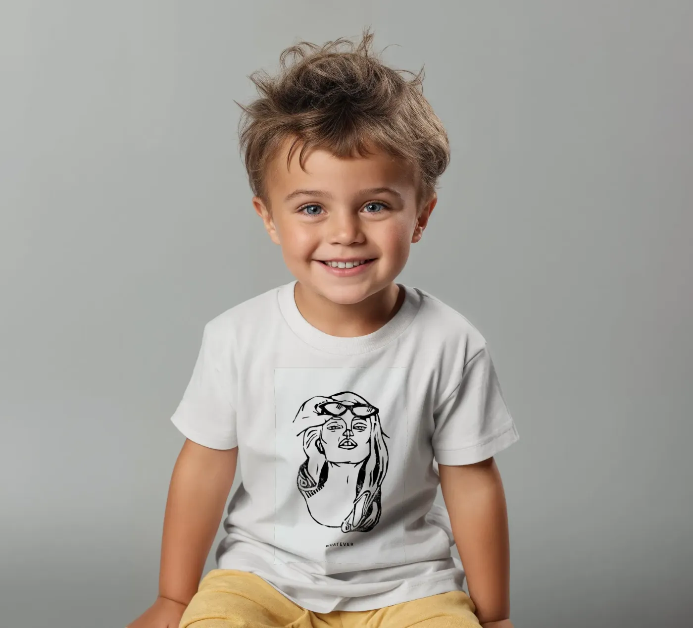 Whatever kinder t-shirt van GIGI ICÔNE