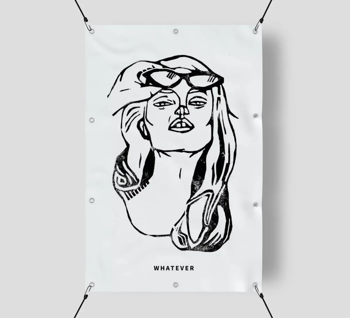 Whatever bâche pvc de GIGI ICÔNE