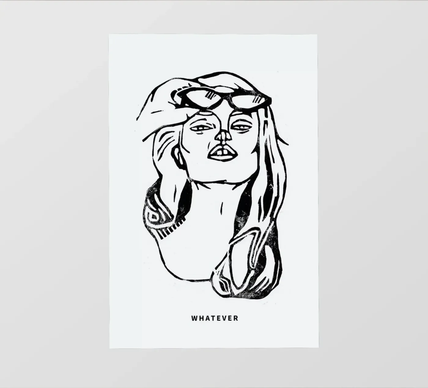 Whatever bâche pvc de GIGI ICÔNE