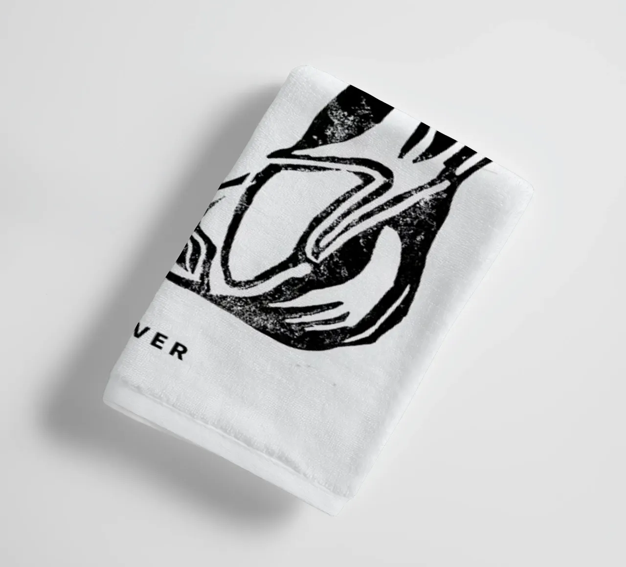 Whatever towel by GIGI ICÔNE