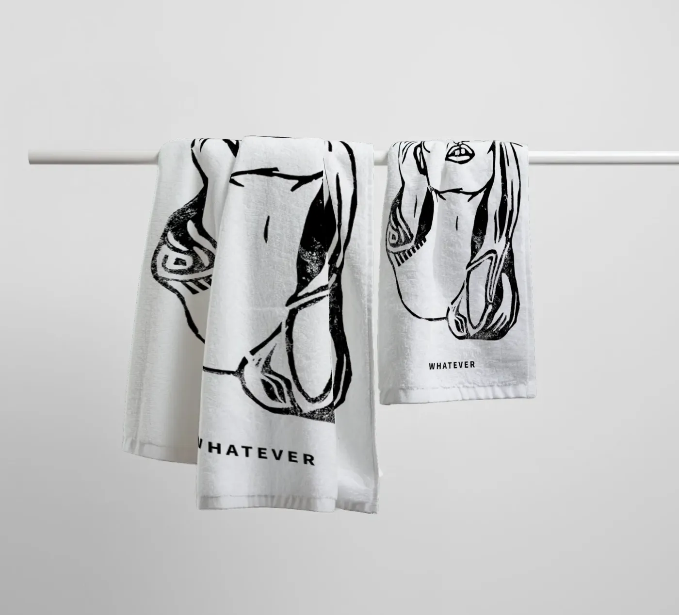 Whatever badhanddoek van GIGI ICÔNE