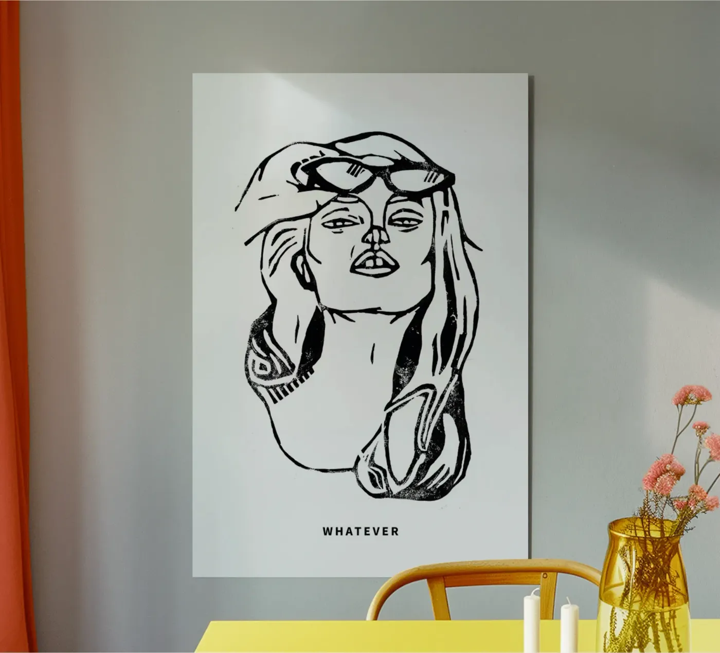 Whatever alluminio dibond da GIGI ICÔNE