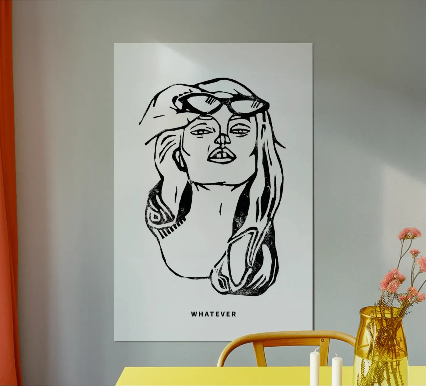 Whatever poster van GIGI ICÔNE