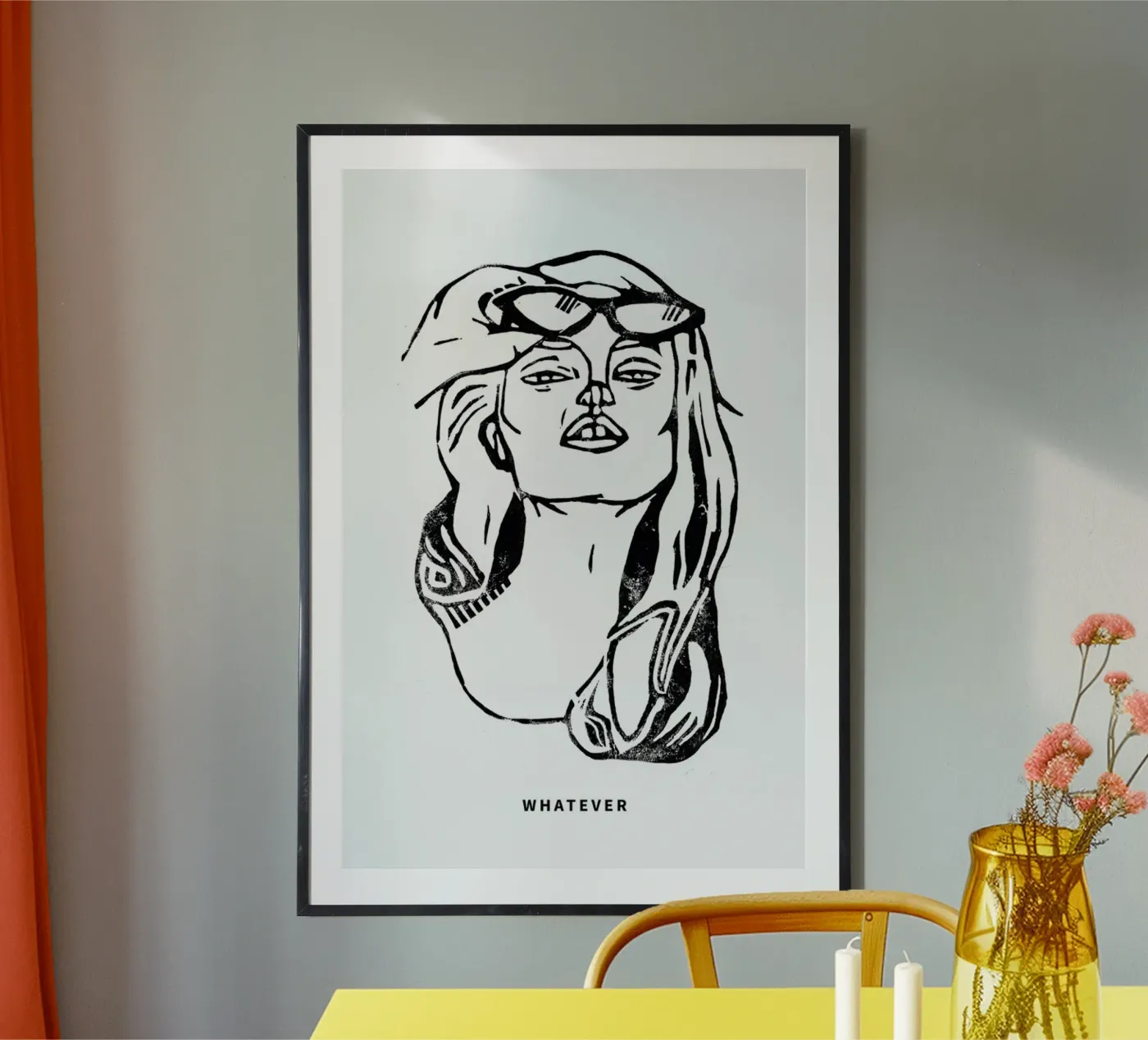 Whatever poster van GIGI ICÔNE
