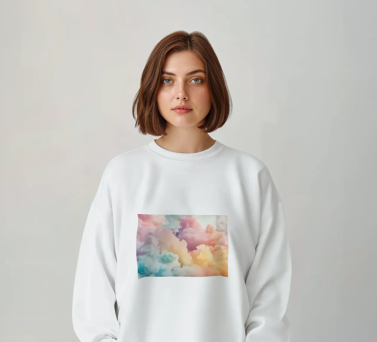 Nuvole di cotone soleggiate felpa da Modern Muse