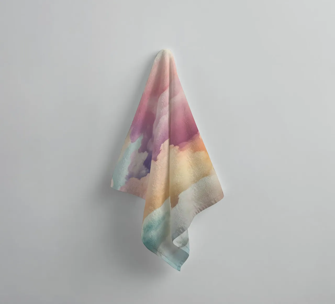 Nuvole di cotone soleggiate asciugamano da bagno da Modern Muse