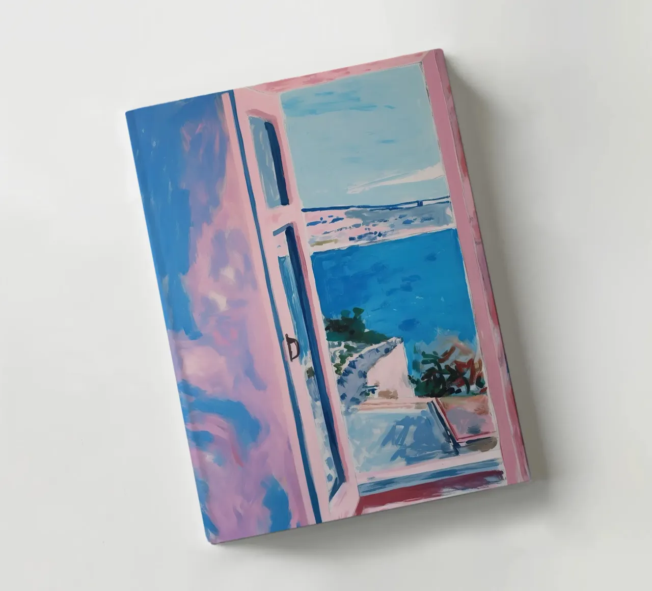 Matisse inspired Open Window notebook by Euphoria Theresa