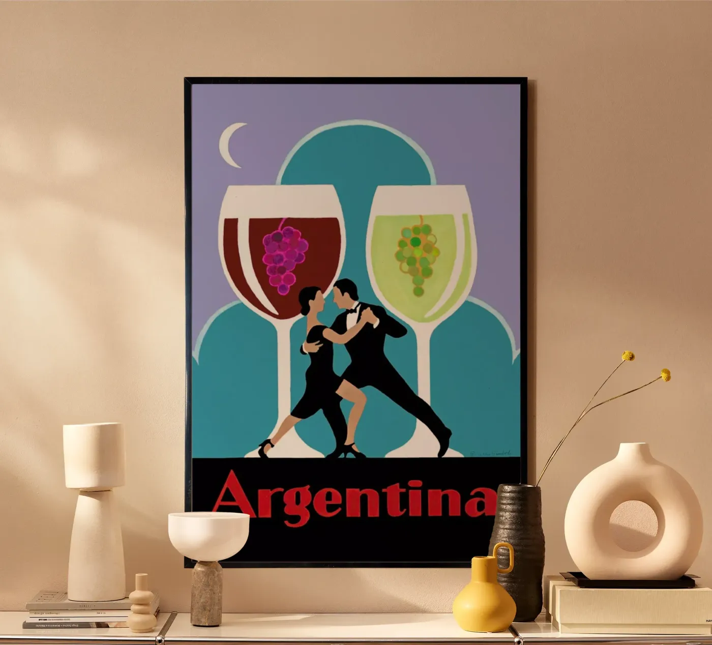 Argentina poster by Simboli Design