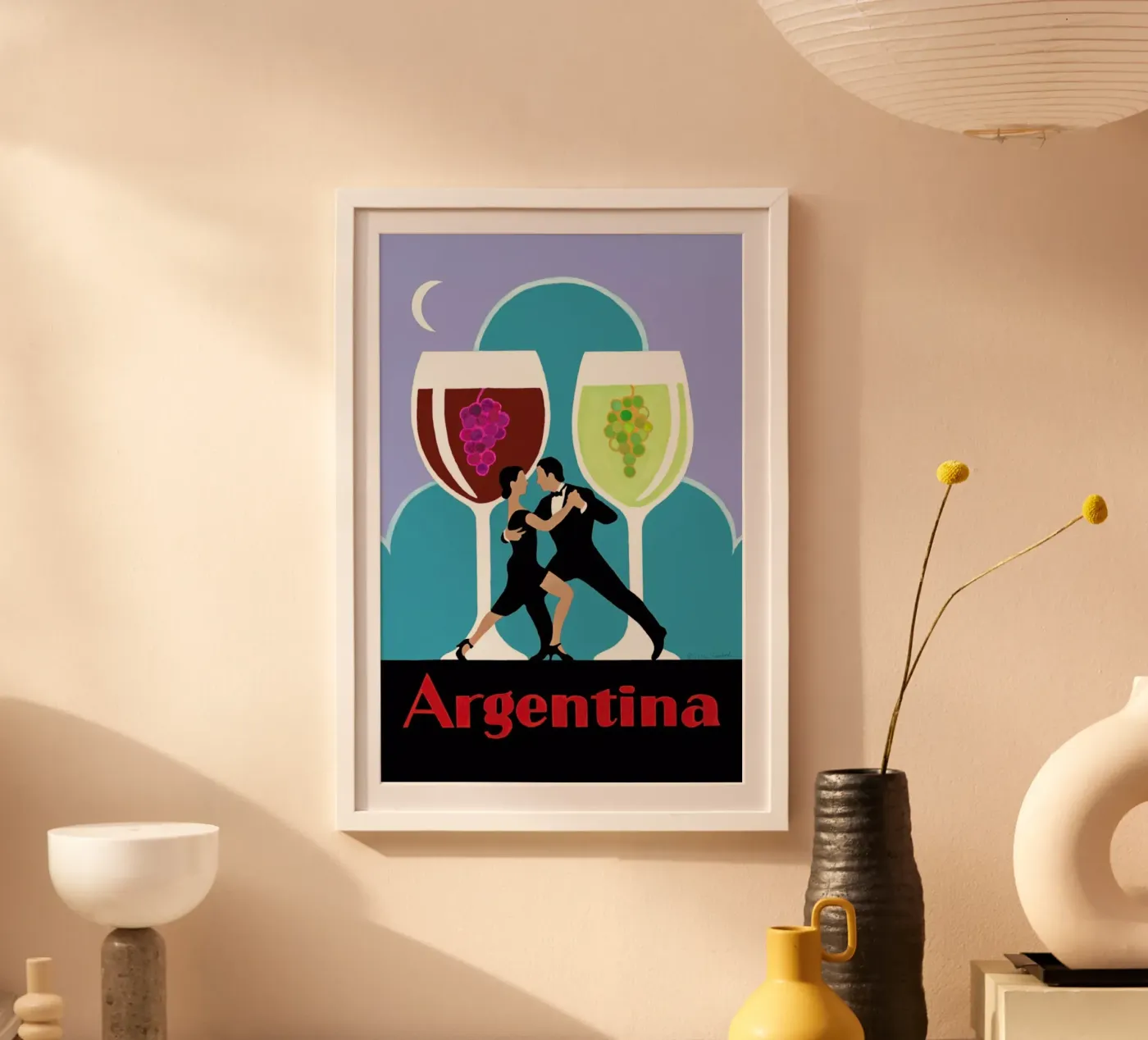 Argentina poster by Simboli Design
