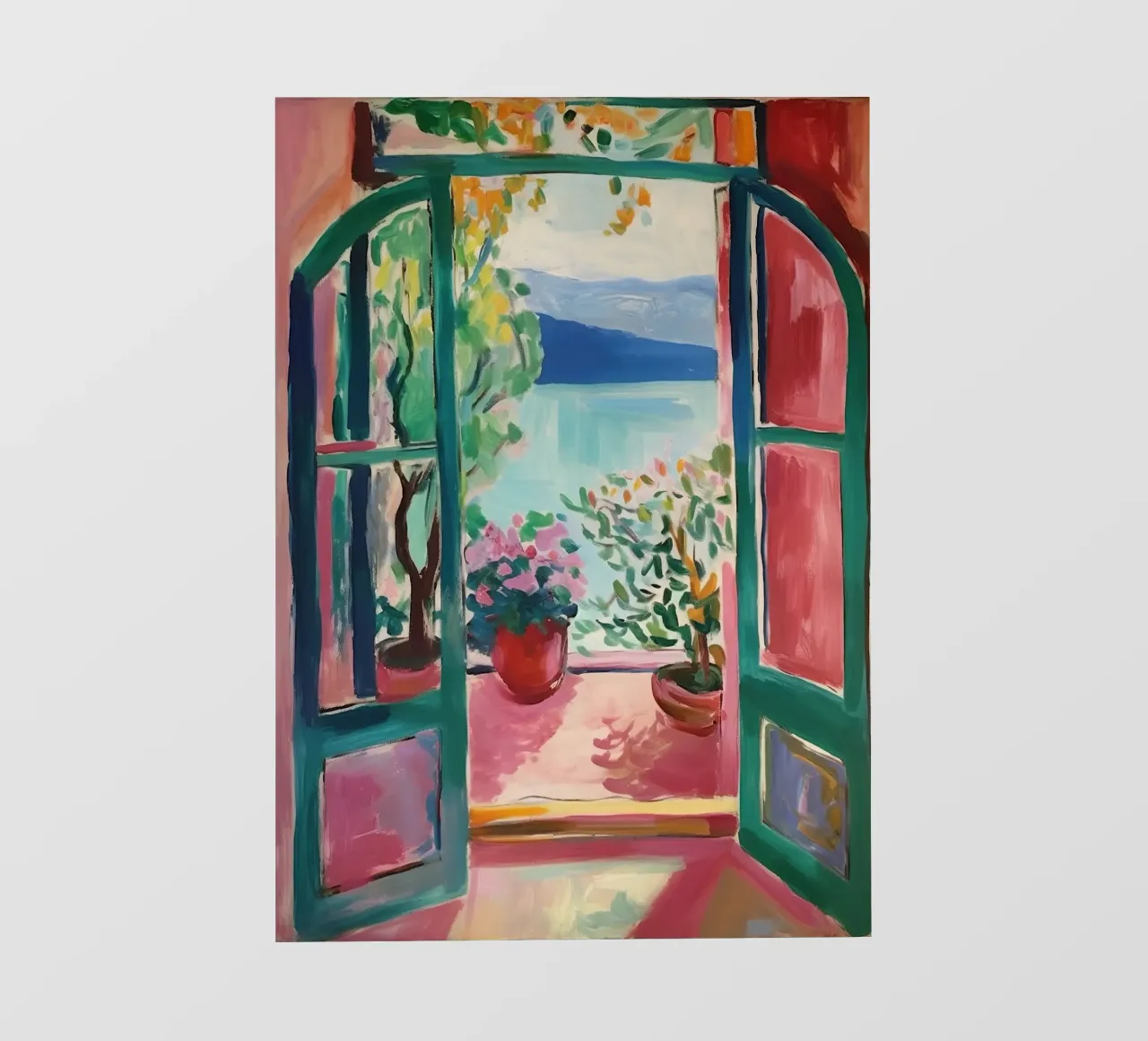 Matisse inspires Open Window pvc cover by Euphoria Theresa