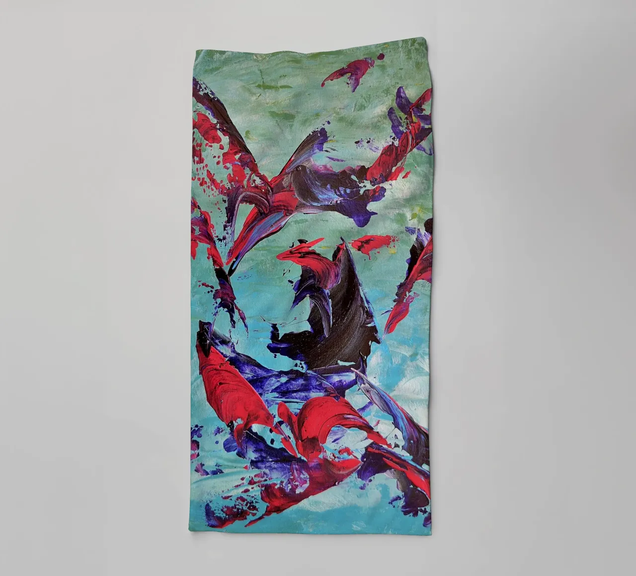IDEAL GIFT 83 asciugamano da bagno da Thierry Vobmann Abstract painting