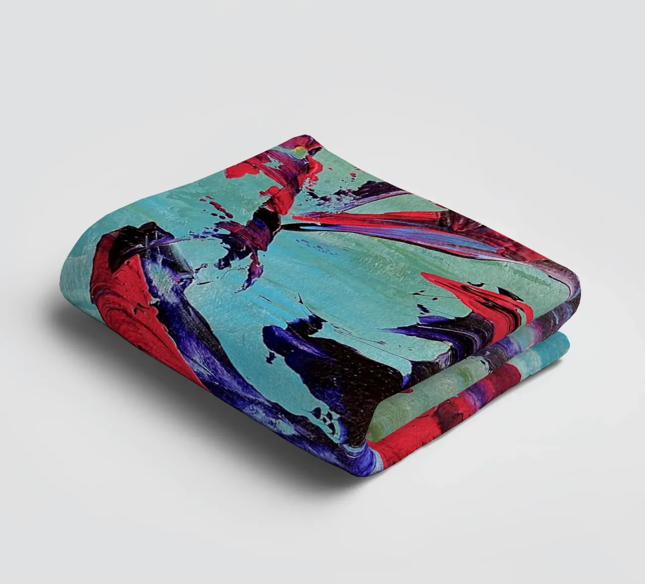 IDEAL GIFT 83 asciugamano da bagno da Thierry Vobmann Abstract painting