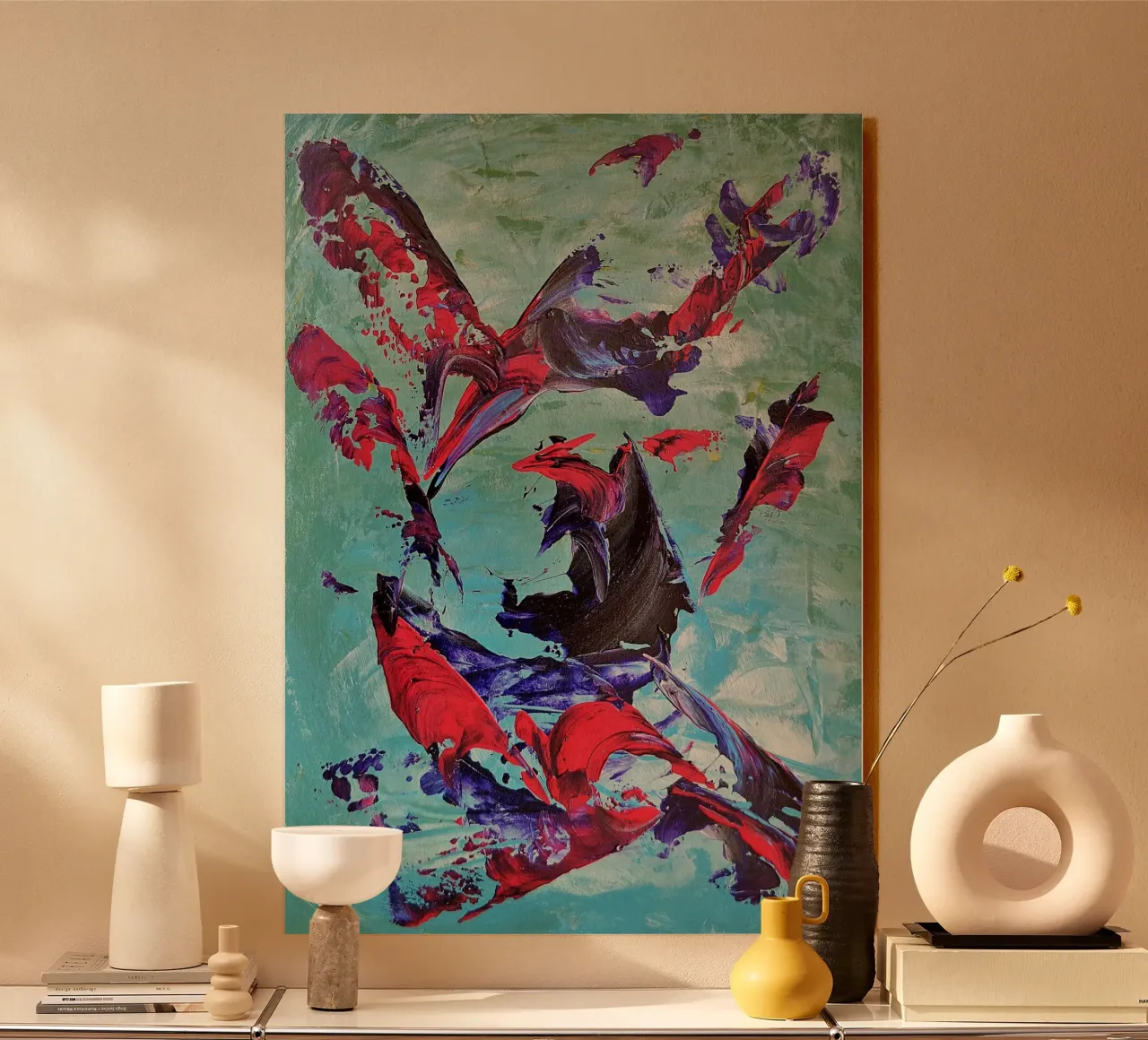 IDEAL GIFT 83 plexiglass da Thierry Vobmann Abstract painting