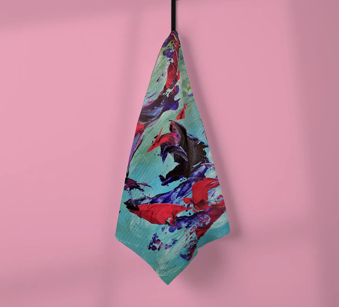 IDEAL GIFT 83 canovaccio da cucina da Thierry Vobmann Abstract painting