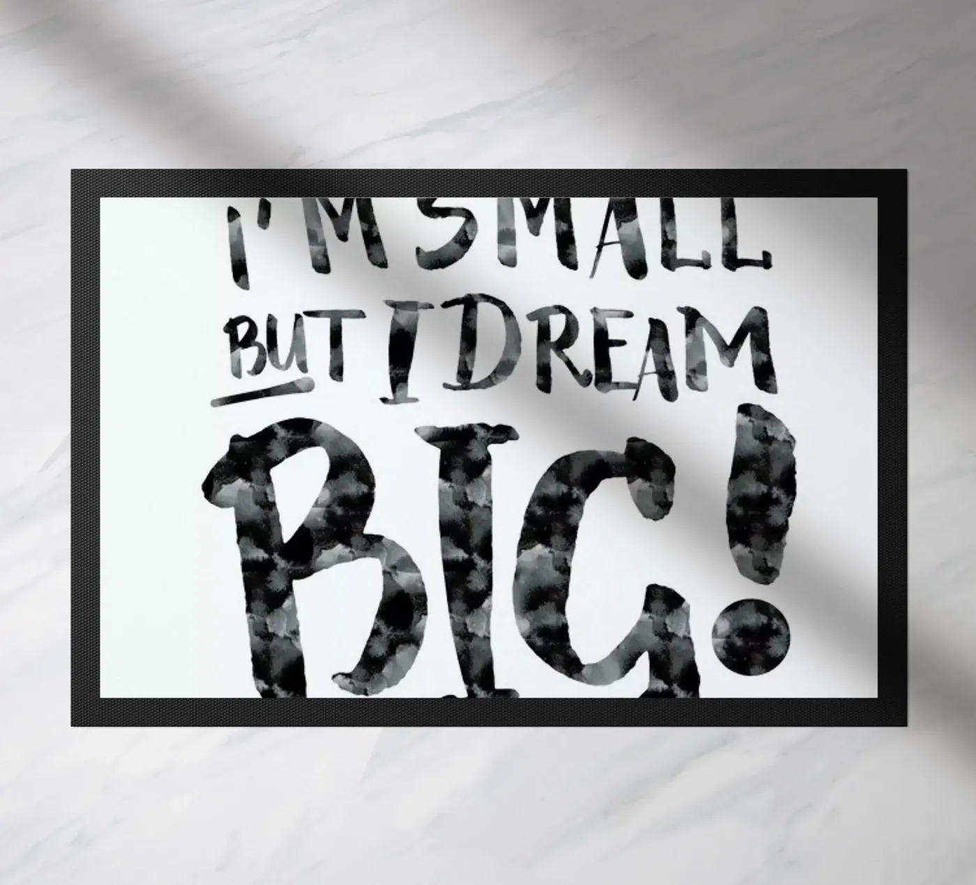 Dream Big! doormat by Iglou