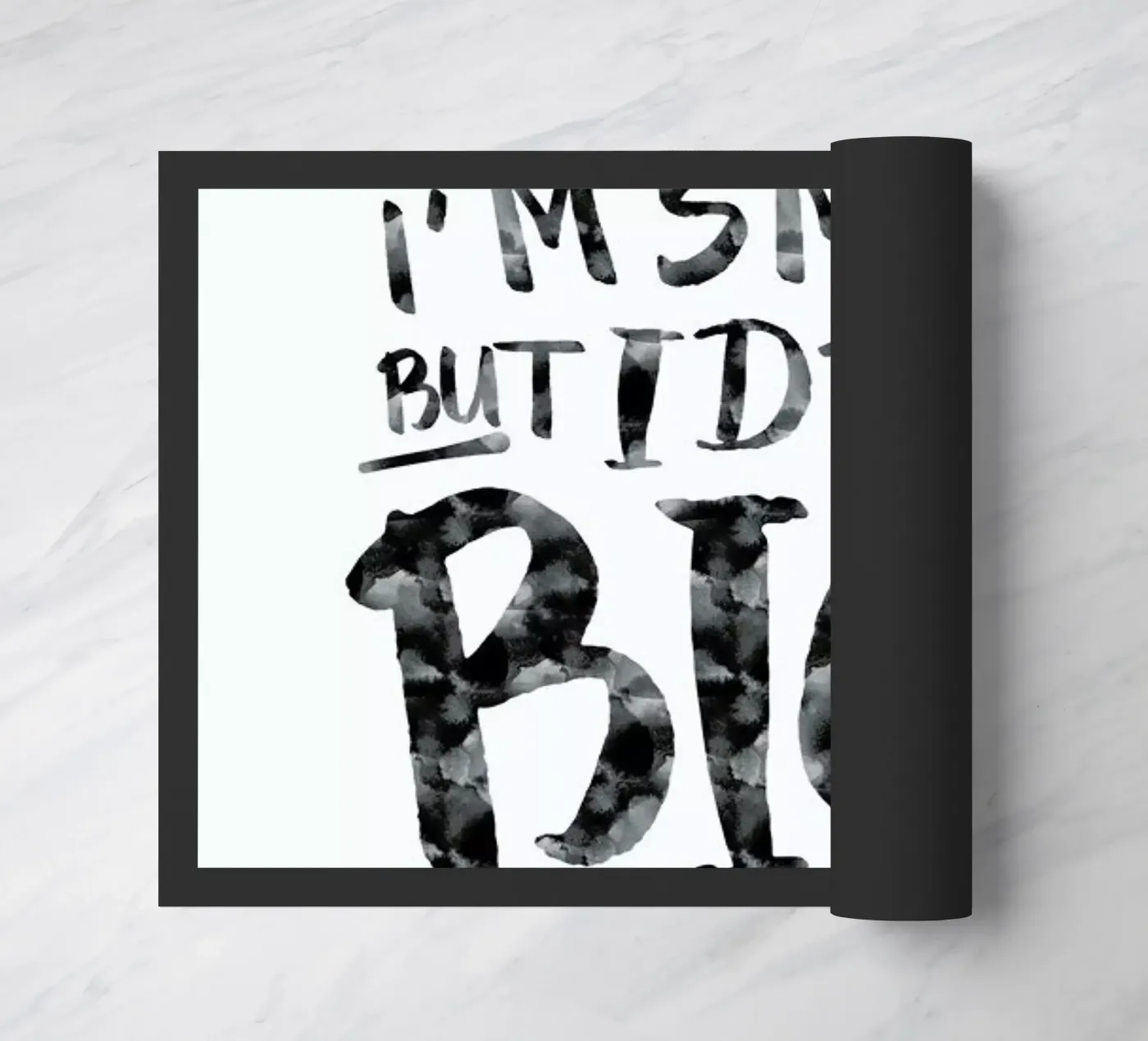 Dream Big! doormat by Iglou