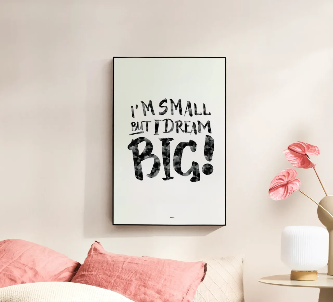 Dream Big! plexiglass da Iglou