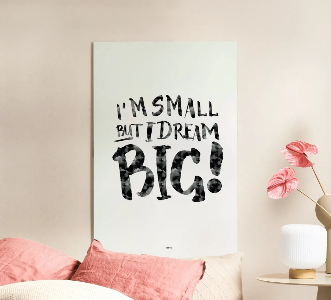 Dream Big! plexiglass da Iglou