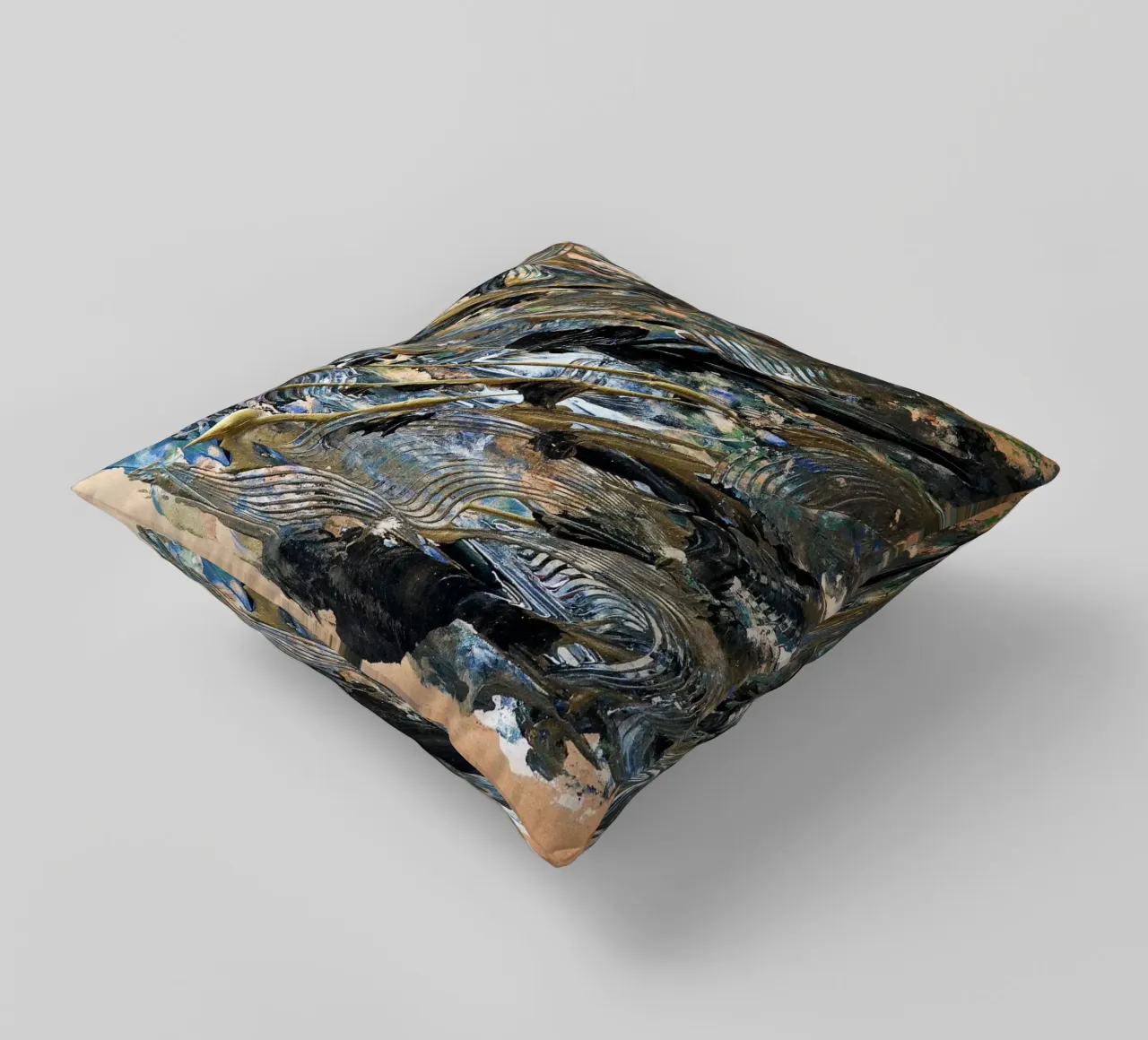 NATURAL STYLE 8 cuscino da Thierry Vobmann Abstract painting