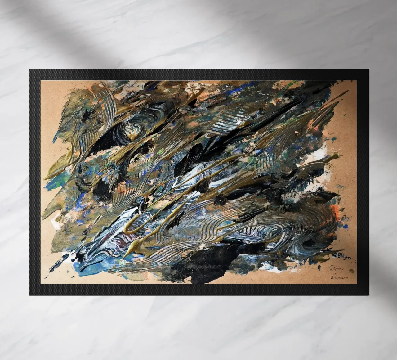 NATURAL STYLE 8 zerbino da Thierry Vobmann Abstract painting