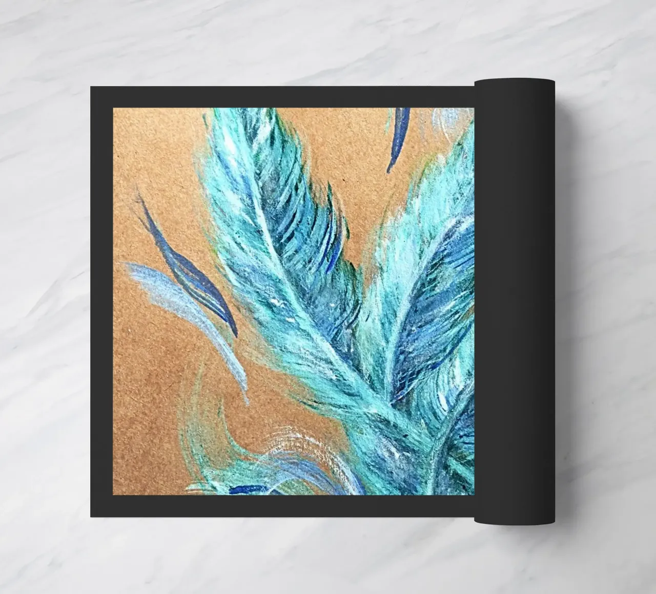 NATURAL STYLE 9 zerbino da Thierry Vobmann Abstract painting