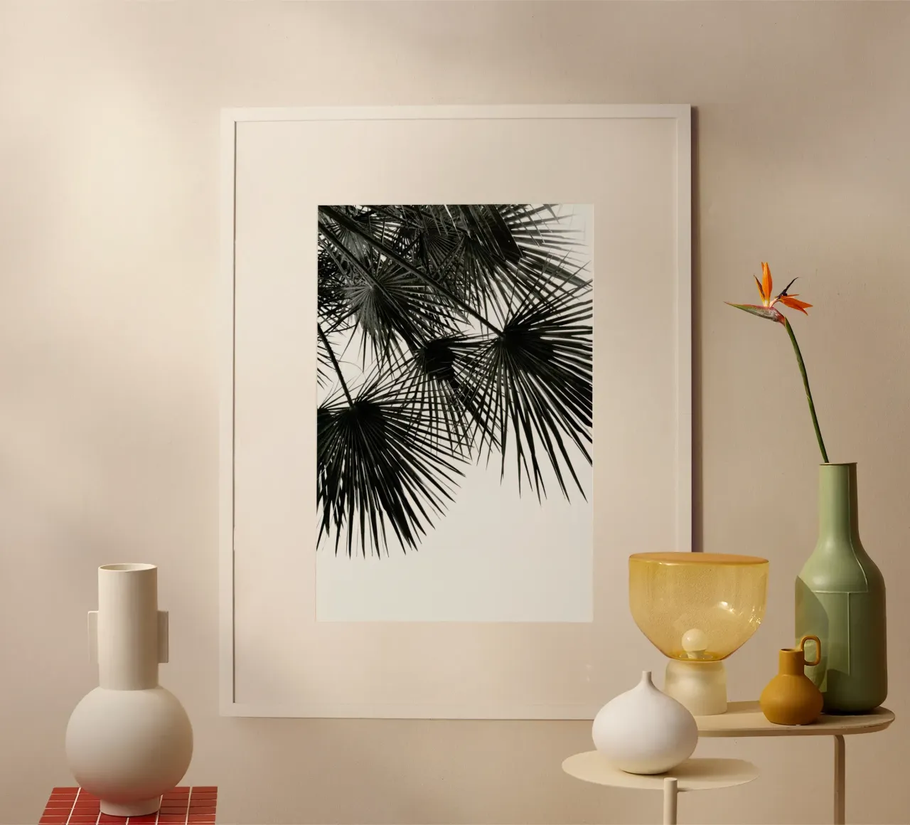 Endless Summer - Wind poster con telaio in plastica da Studio Nahili