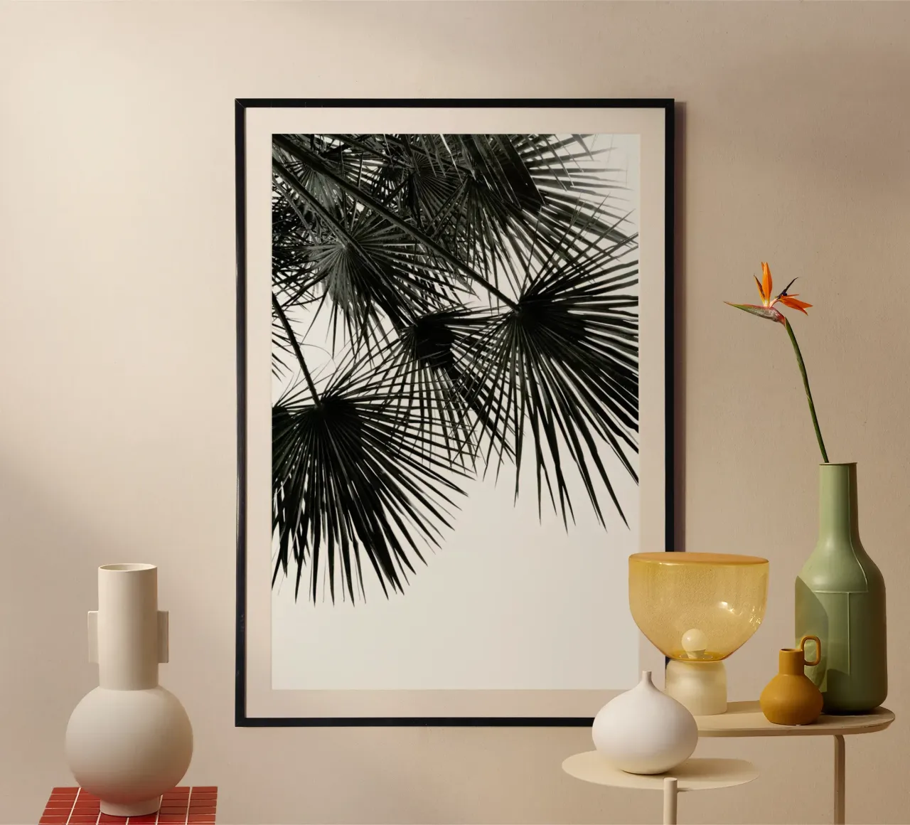 Endless Summer - Wind poster con telaio in plastica da Studio Nahili