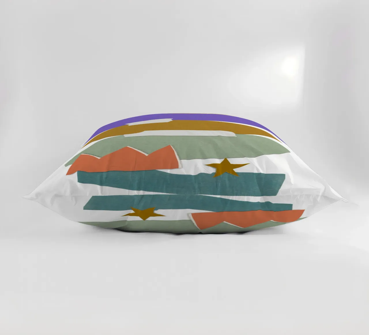 Colorful, irregular shapes cuscino da ramosashop