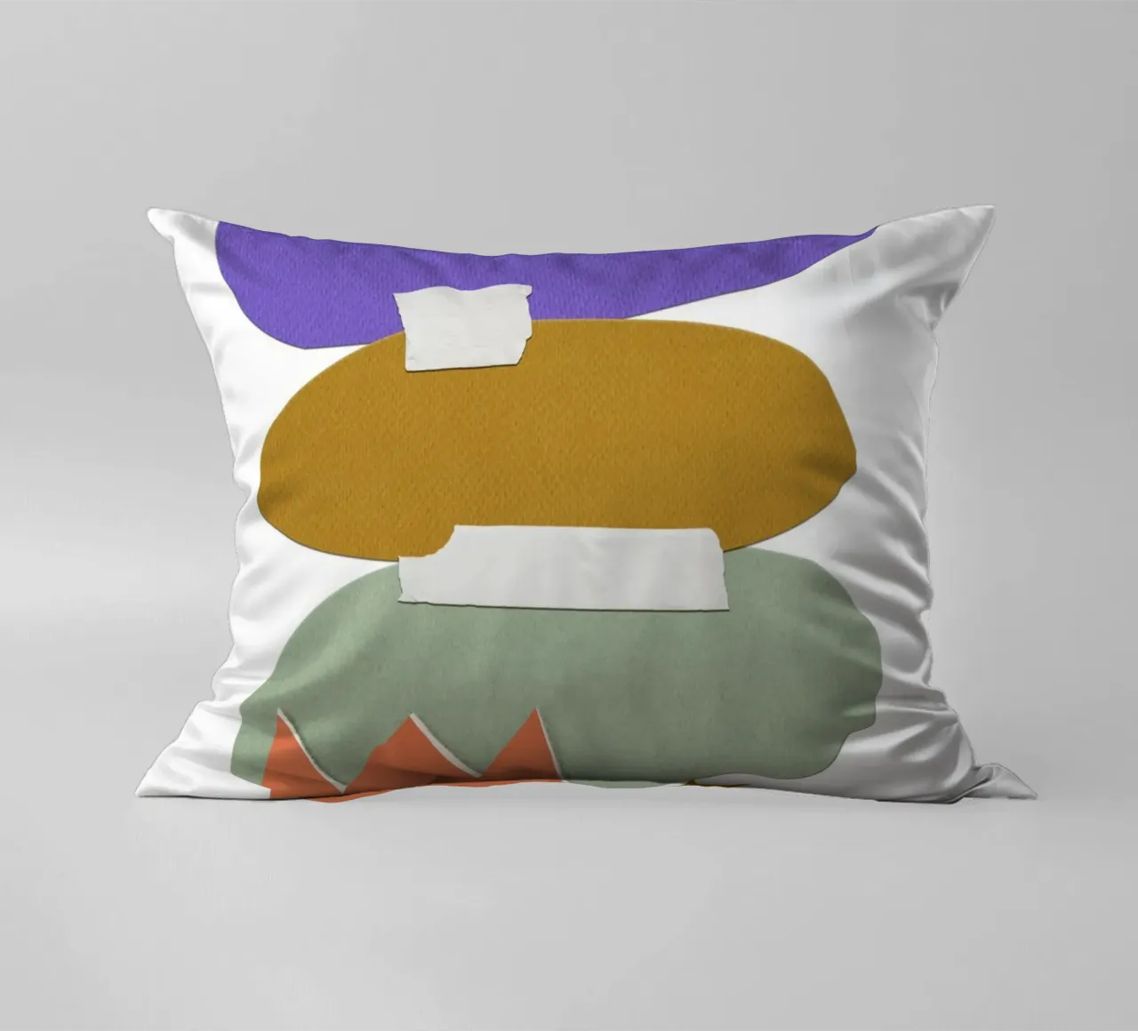 Colorful, irregular shapes cuscino da ramosashop