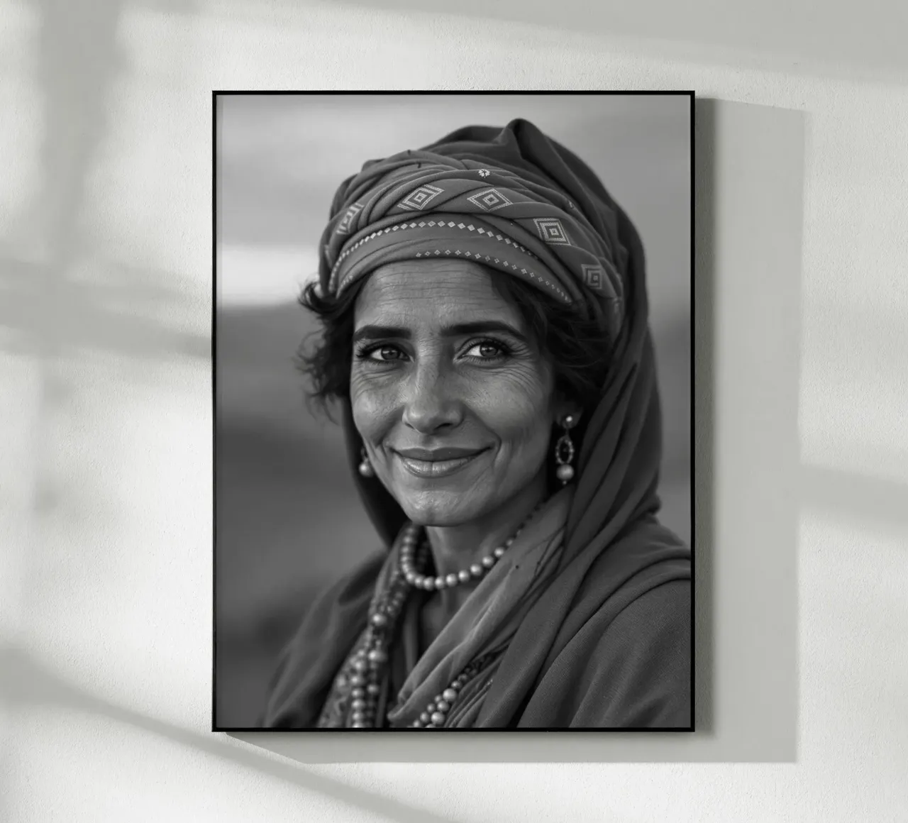 Tablaït - Ritratto di una donna amazigh plexiglass da Amazigh