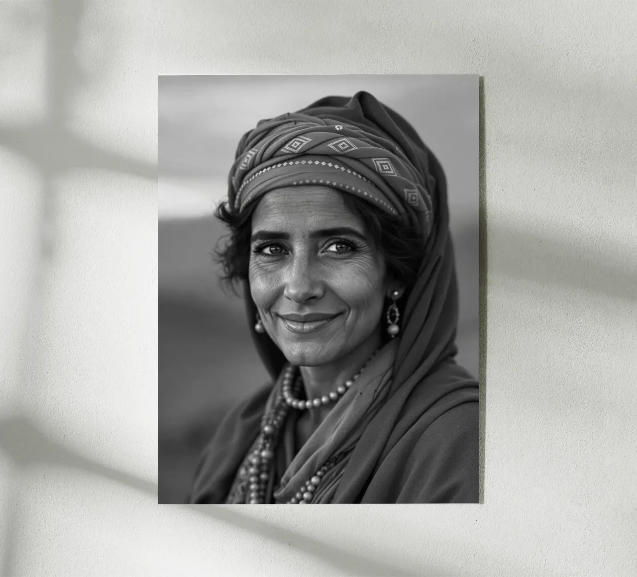 Tablaït - Ritratto di una donna amazigh plexiglass da Amazigh