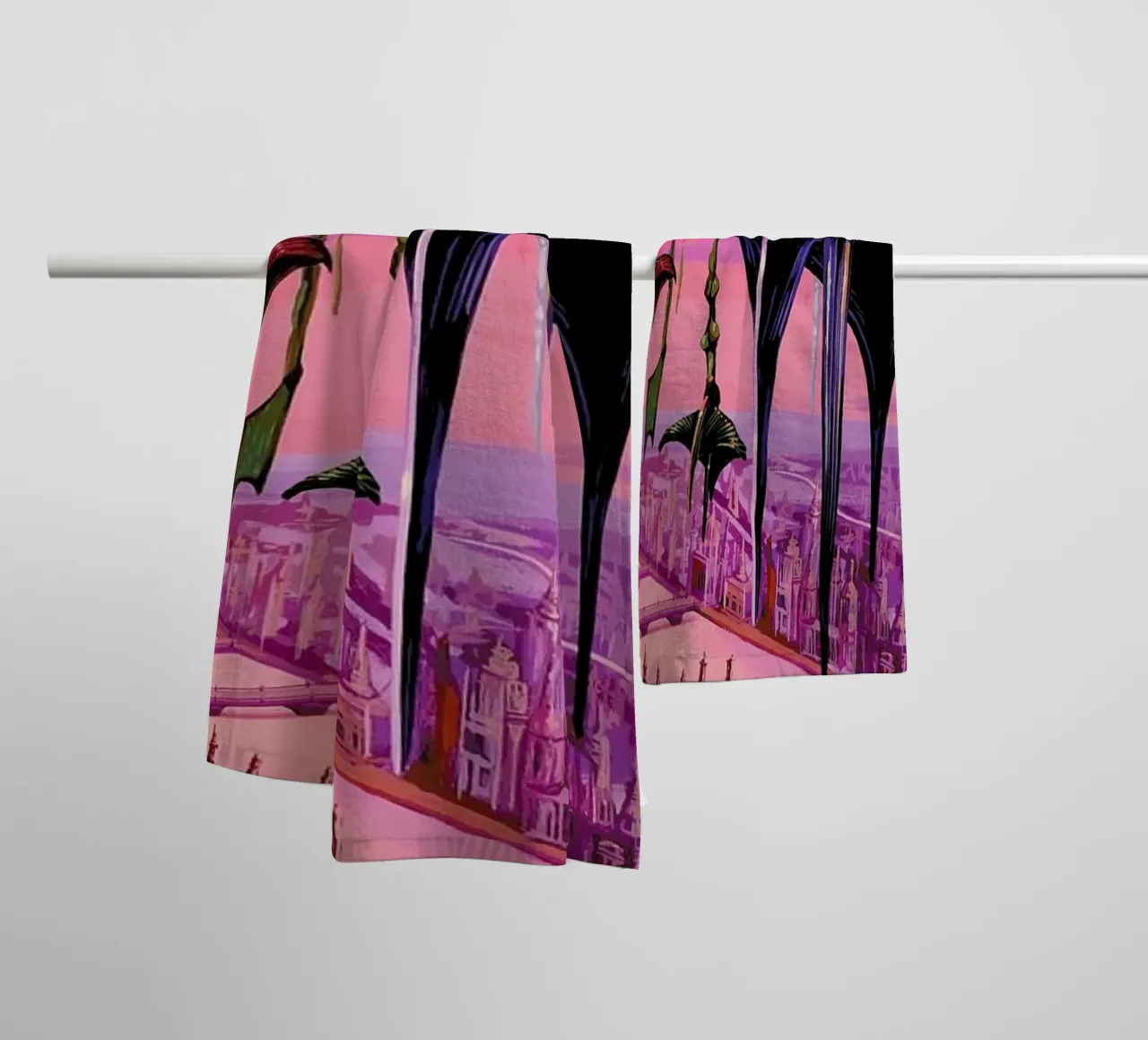 Nostalgic Fantasy towel by Naito Shinpei