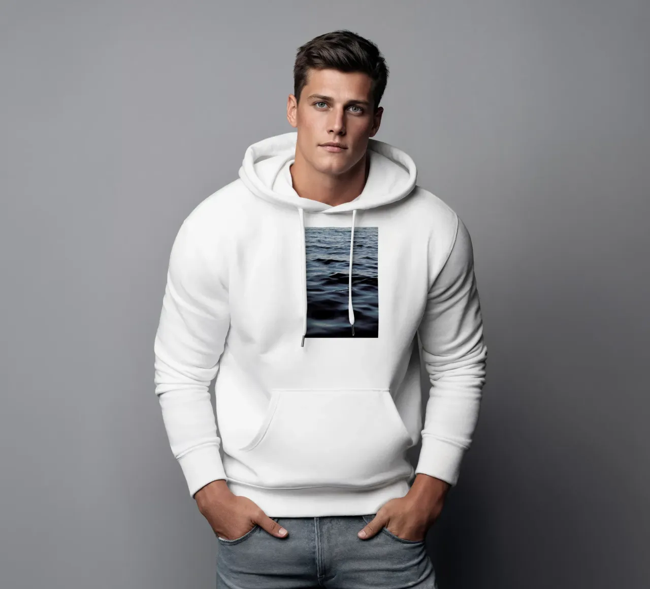 Feet In The Water felpa con cappuccio da Studio Nahili