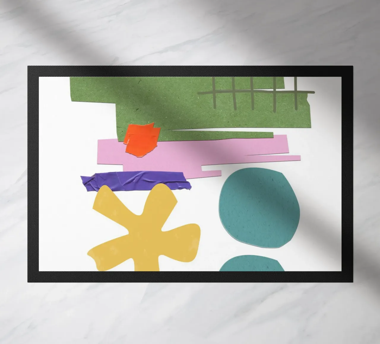 vibrant composition collage zerbino da ramosashop