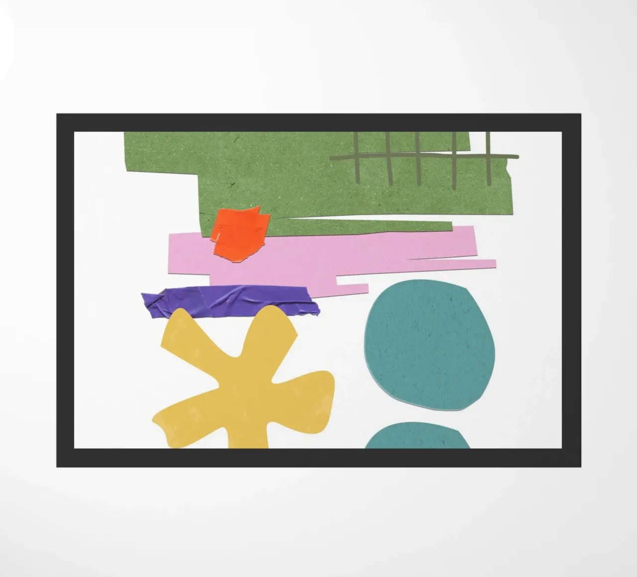 vibrant composition collage zerbino da ramosashop