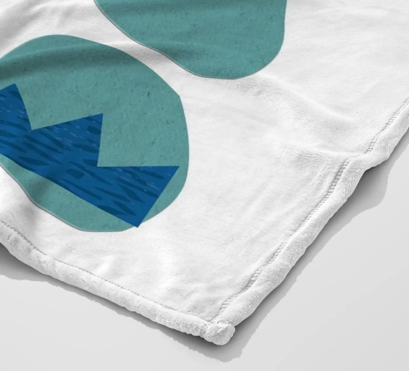 vibrant composition collage fleecedeken van ramosashop