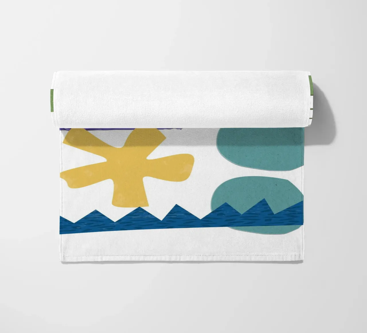 vibrant composition collage telo mare da ramosashop